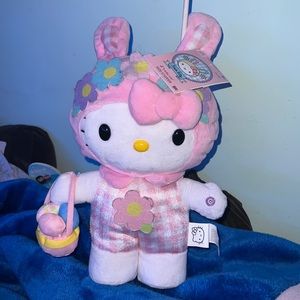 SANRIO Hello Kitty, Easter Bunny Dancing Plushie